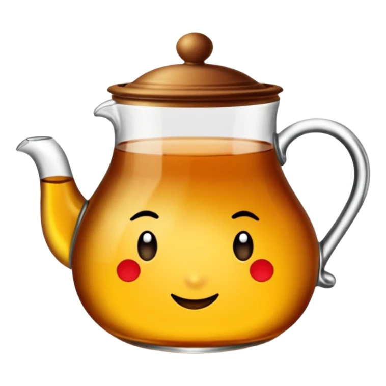 İnce belli bir bardakta türk çayı sticker