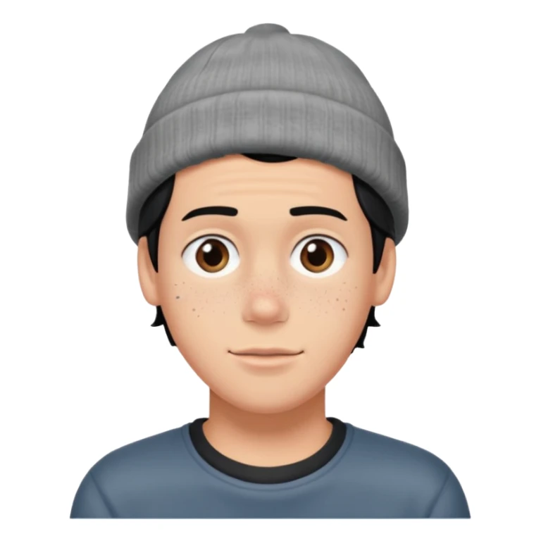jughead jones gray beanie sticker