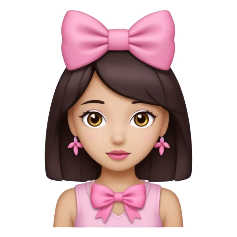 Girly girl morenita  sticker