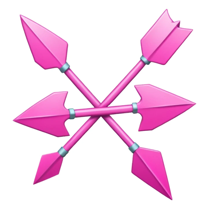 me harías el emoji "Arrows Shuffle" con el codigo de color #FDD2EF?   sticker