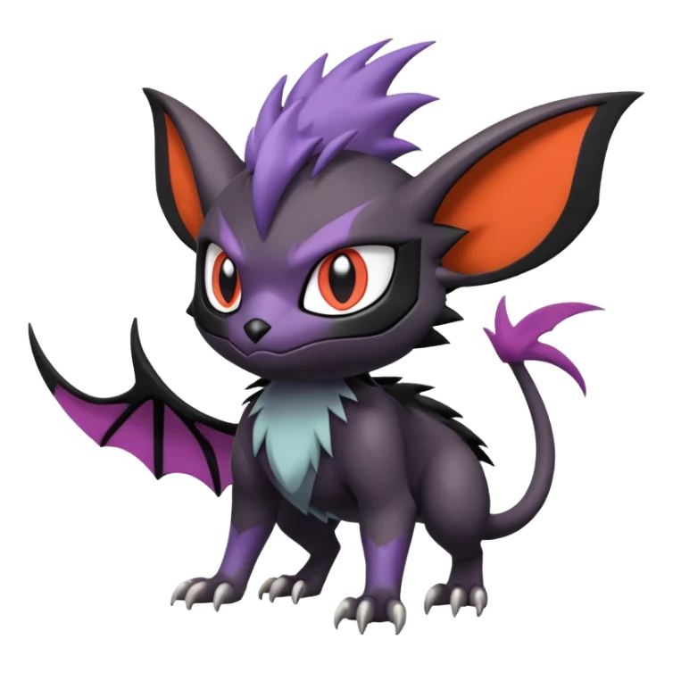 Noibat-Noivern-Litten-Hybrid sticker