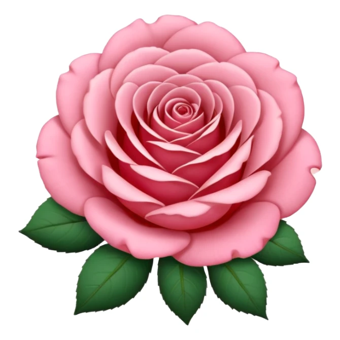 rose shape flower, no stem, no leaves, no green, now make THE FLOWER WHITE, what dont you understand about no leaves? sticker