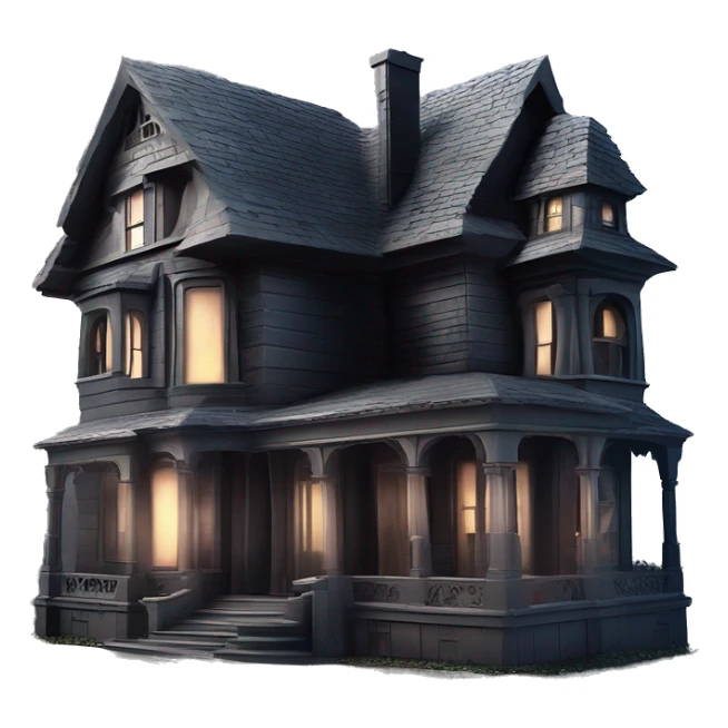 Darth Vader and Barbie’s expensive but very dusty old disturbing disgusting ghostly very haunted horror dream house mansion  sticker