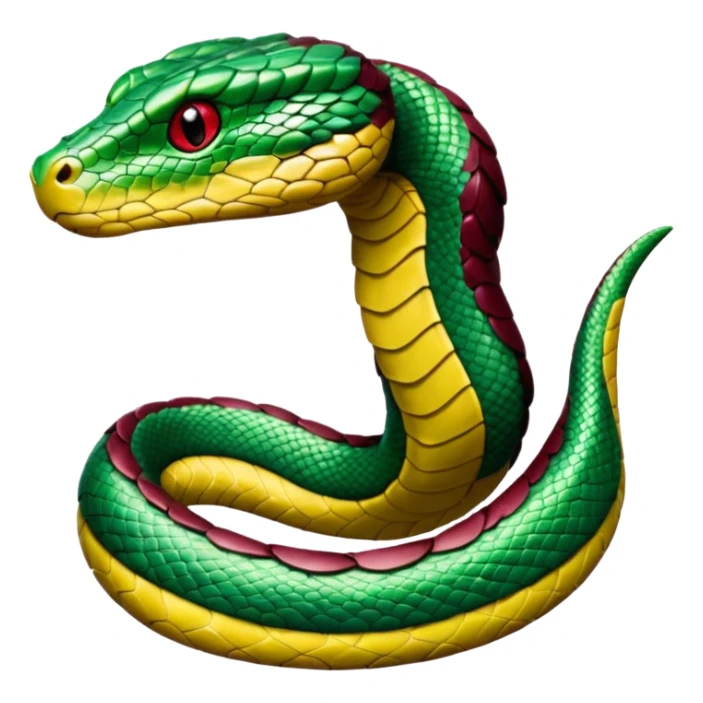 Una vivora con una playera guinda qué dice escrito "MORENA " sticker