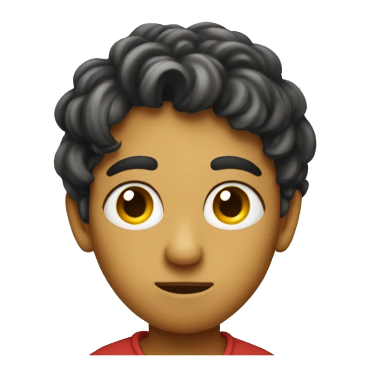 Apple side eyeing sticker