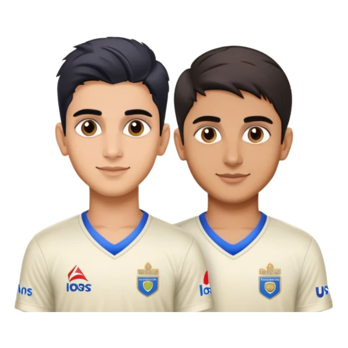 Shubman gillan and Ishan kishan  sticker
