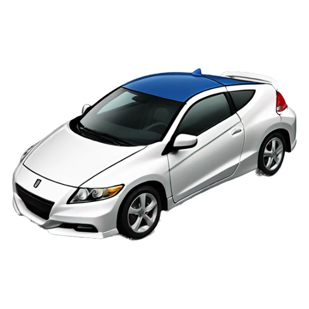 Honda car CR-Z zf1 2010 blue ocean Mugen wing sticker