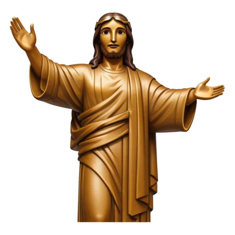 bazil's Christ the Redeemer, no frame sticker