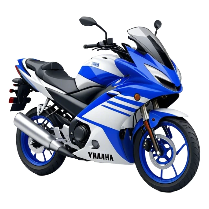 Jet Ski - Yamaha EX Deluxe (Model Year: 2022) (Iconic colour: Blue and white) sticker
