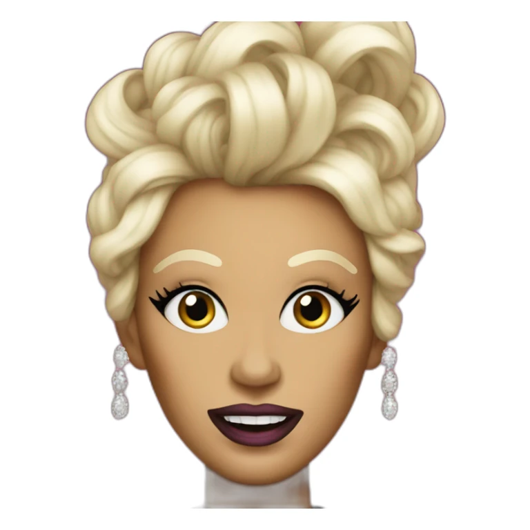 Drag Queen schoked sticker