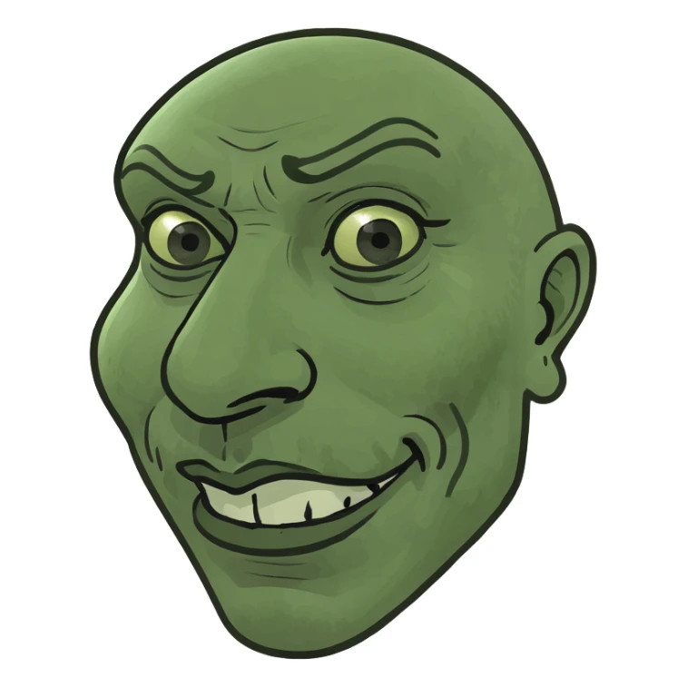 Rude f boi Italian tattoos sticker