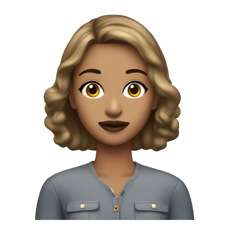 A girl with Chappell roan make up ￼ sticker