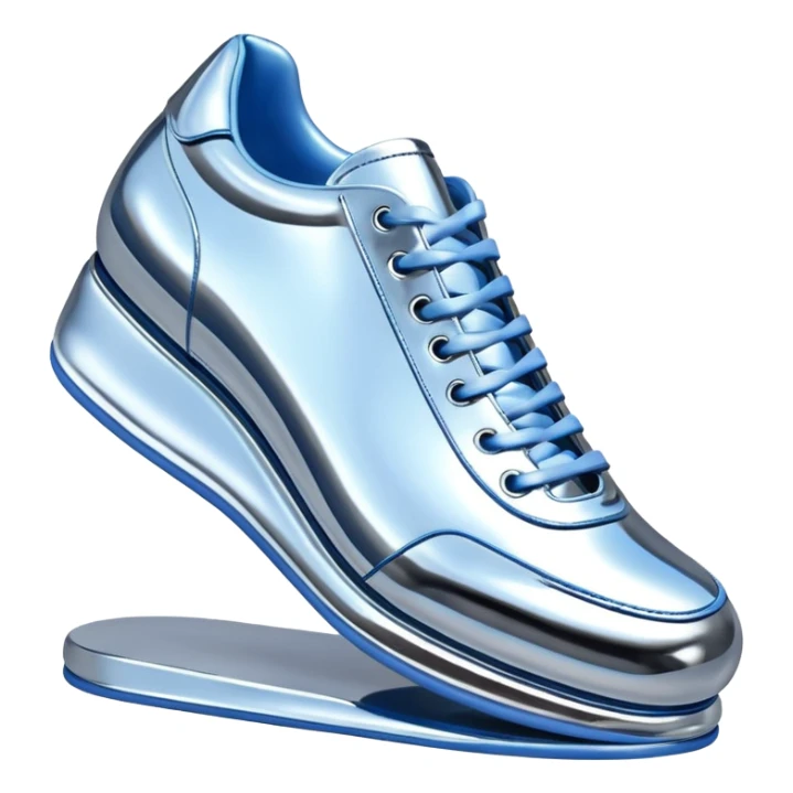 Jeff Koons spam can designer shoe sculpture  sticker