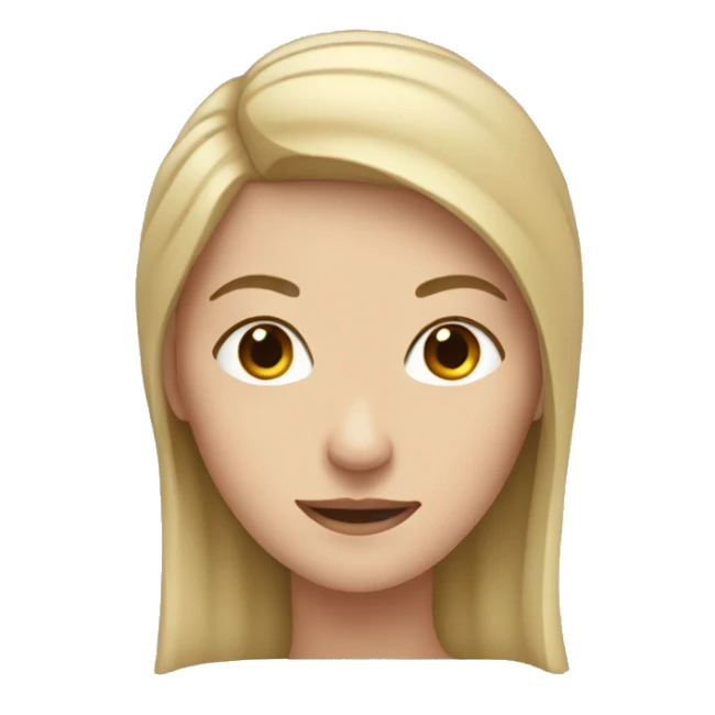 A white woman, hard to bend sticker