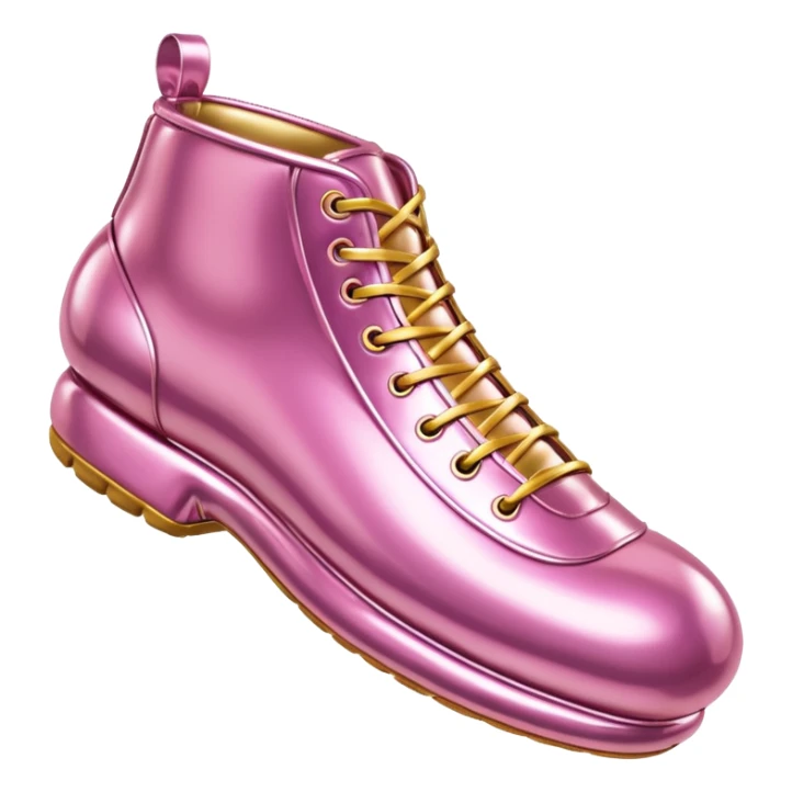 Jeff Koons style spam shoe balloon sculpture  sticker