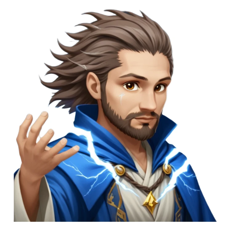 Storm Wizard sticker