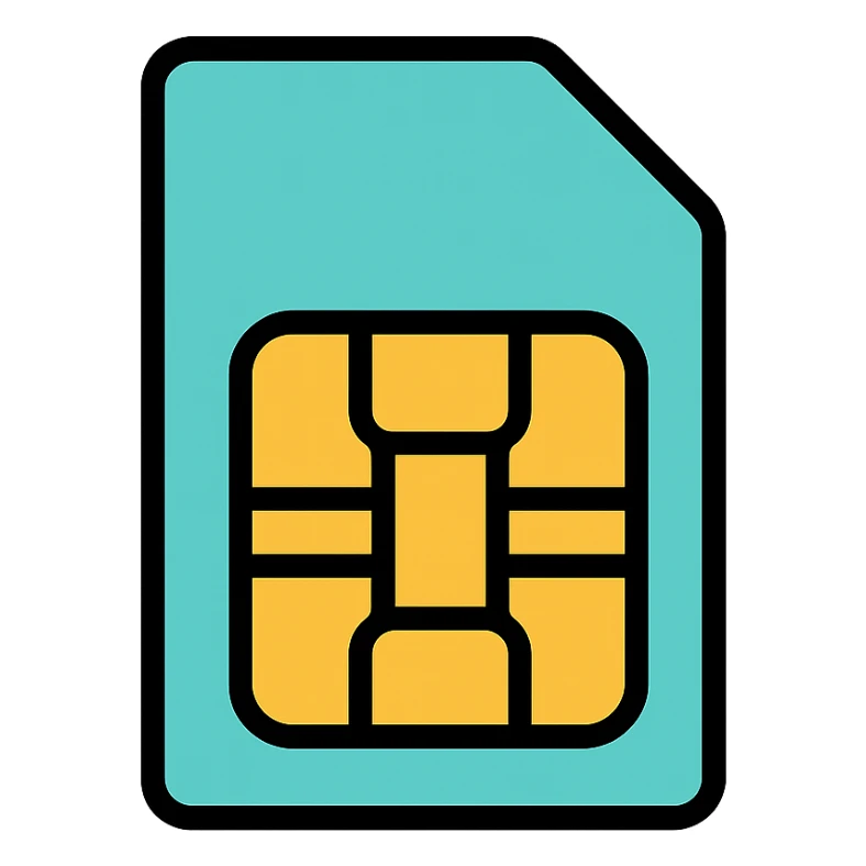 sim card sticker