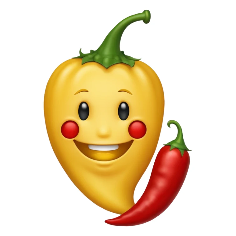 Make a emoji of ading chili in asg sticker