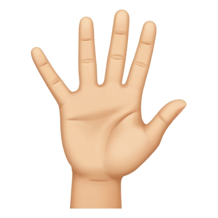 West Coast hand sign emoji sticker