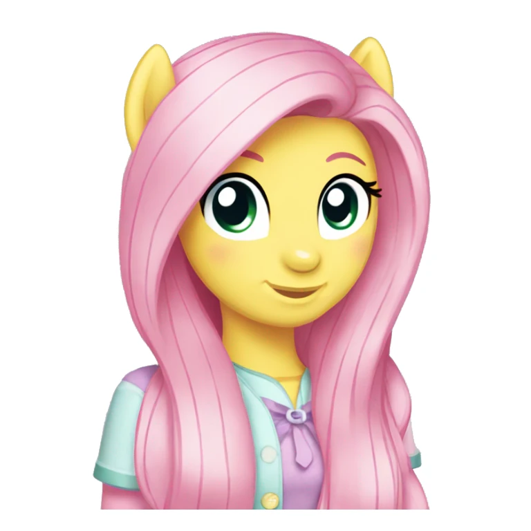 My little pony fluttershy sticker