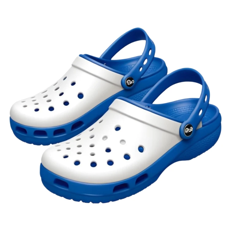 Pure white Crocs clogs, all-white straps and sole, no blue or other colors, matte white material, ventilation holes, dark background, realistic product photo, monochrome white only, no logos. bottom white, laces white sticker