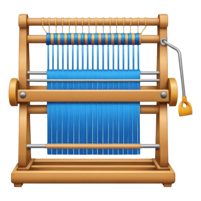 Weaving loom sticker
