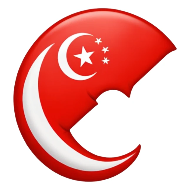Türk bayrağı  sticker