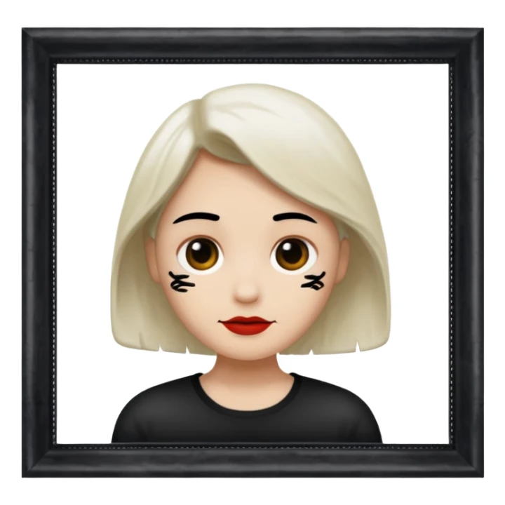 A 6x6 medium format film frame with a badly exposed photo (overexposed or underexposed), and “REJECTED” written across it in black Sharpie handwriting style. The frame should look authentic, with visible film borders, edge markings, and a slightly worn analogue texture. sticker