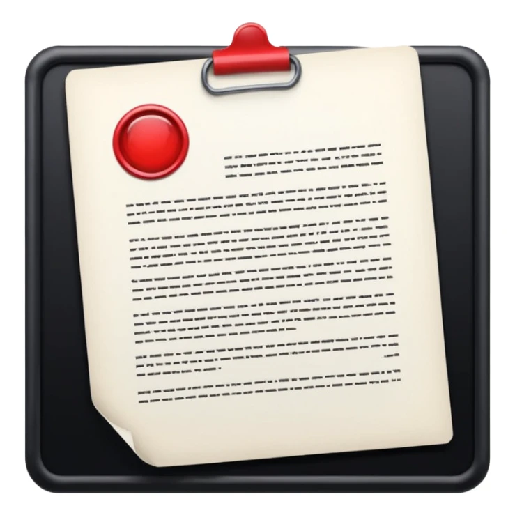 thumbnail picture mac os, white document physical written paper, red wax mark elegant sticker