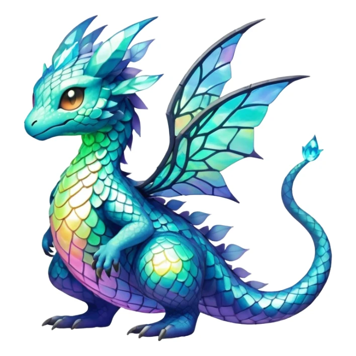Elemental magical natural Pokémon-Fakémon-creature sticker