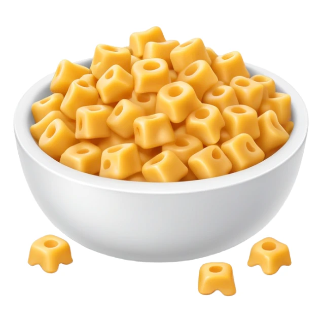 Bowl of Mac and cheese bites  sticker