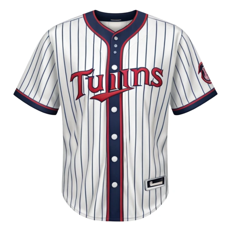 Minnesota twins baseball jersey  sticker
