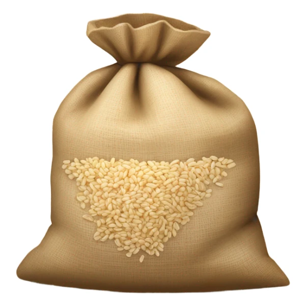 rice bag sticker
