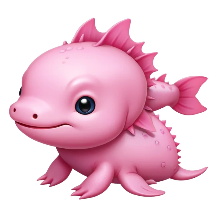 pink cute axolotl stitch sanrio sticker