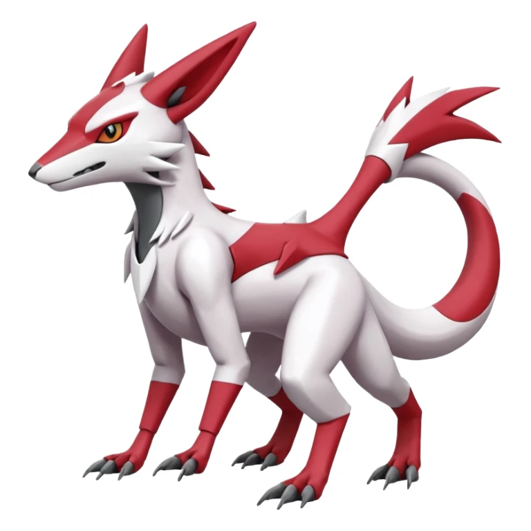 Heliolisk-Lombax-Sergal-Zangoose-Cyclizar-Genesect-Pokémon, full body sticker
