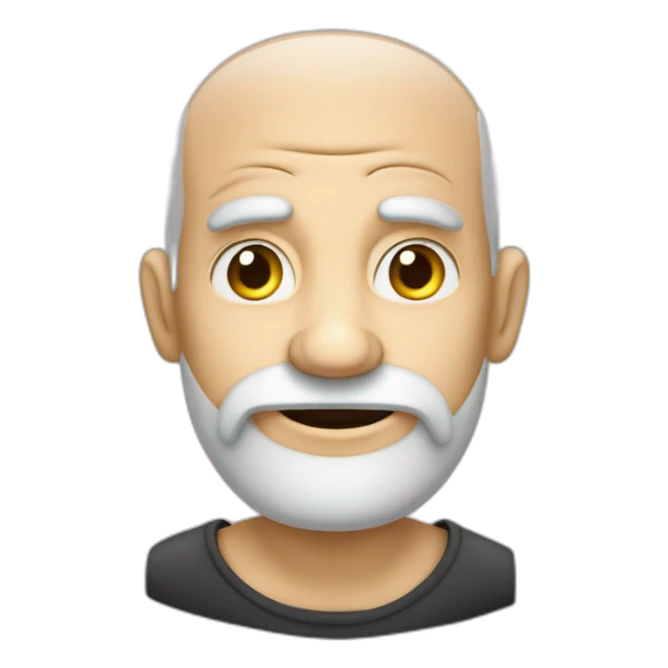 Mensch der die Zeigefinger nach oben zeigt sticker