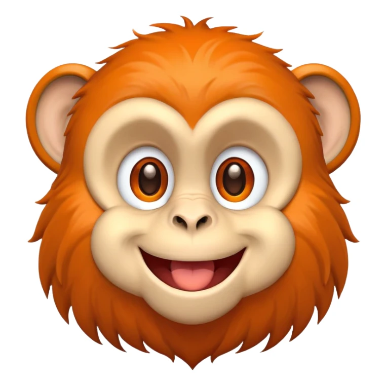 My mom has orange hair Make her a monkey sticker