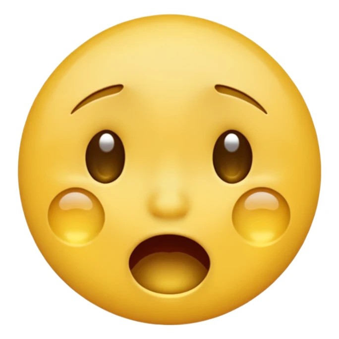 A cry laugh emoji that is more crying than laughing sticker