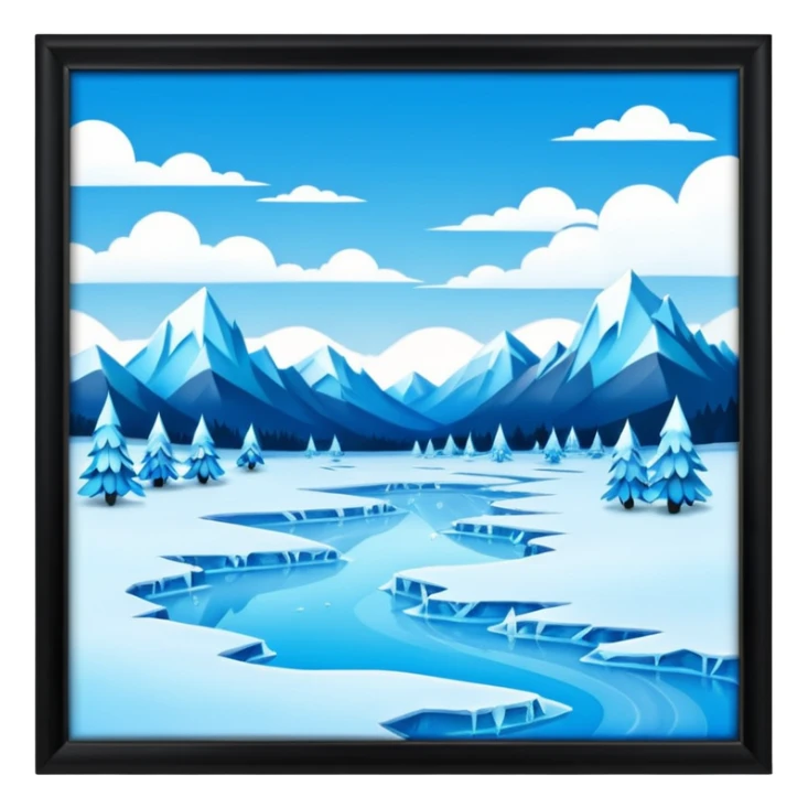 Himmel in frieren sticker