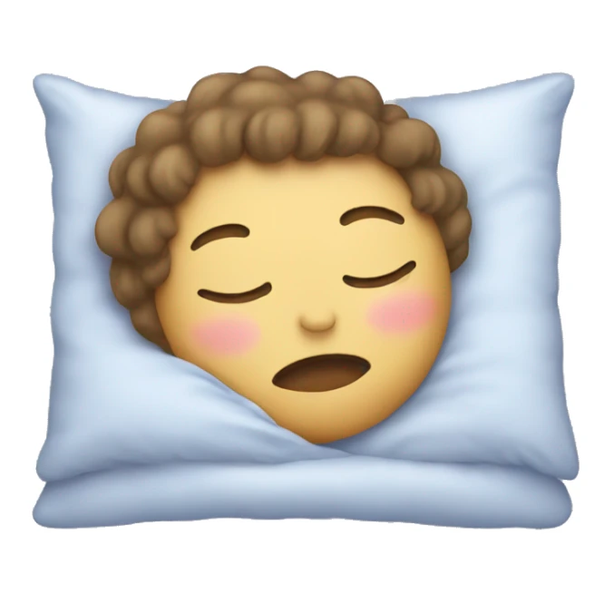 Sleeping heart sticker