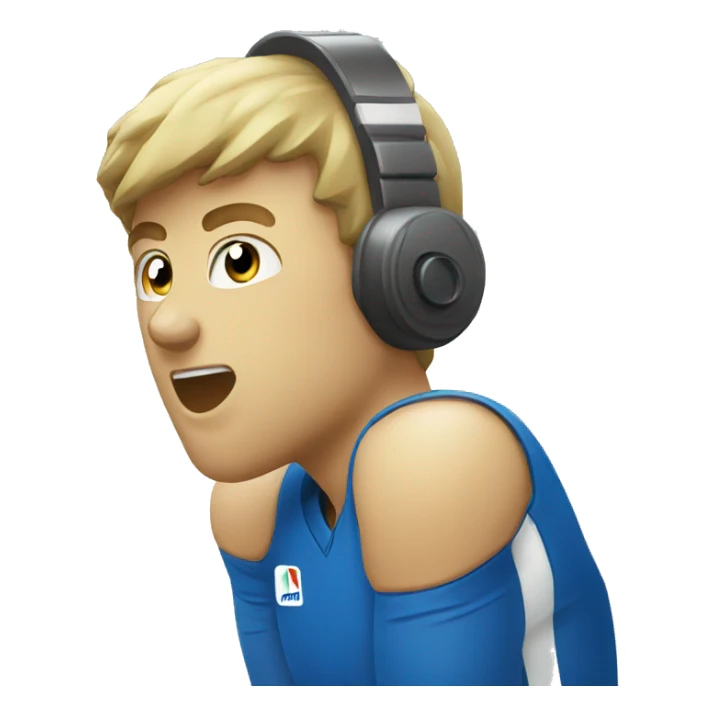 whistle for sports sticker