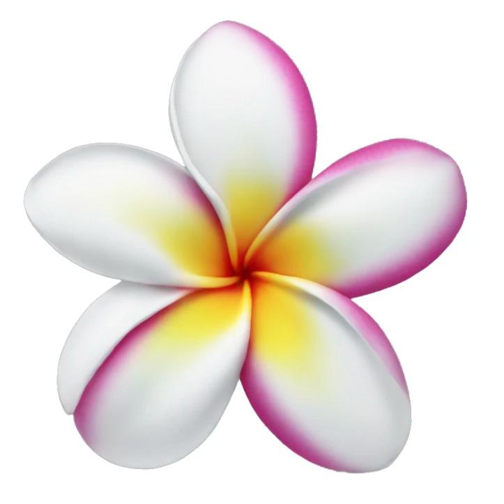 Plumeria  sticker