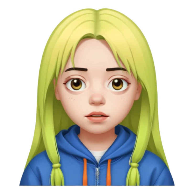 Billie Eilish sticker