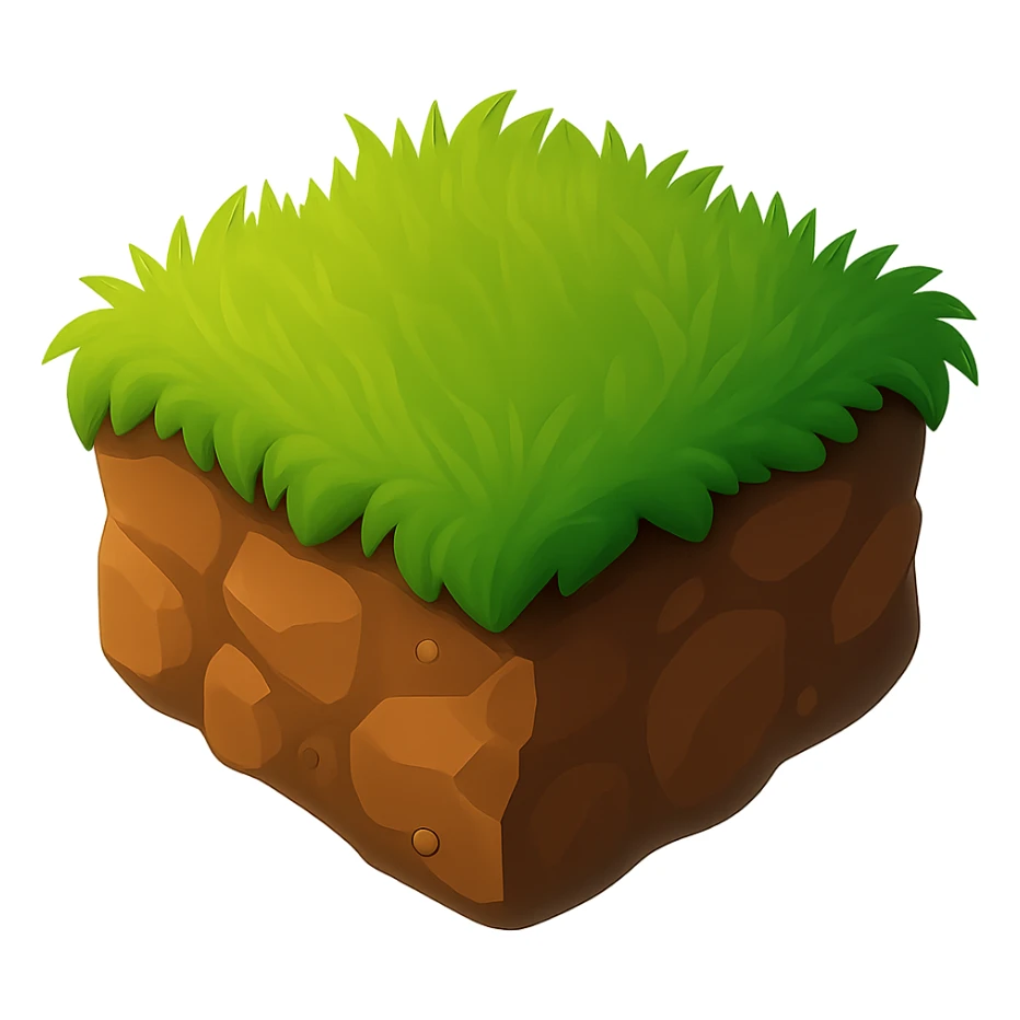 make the ground more dusty and dark brown colored and make it on a transparent background sticker