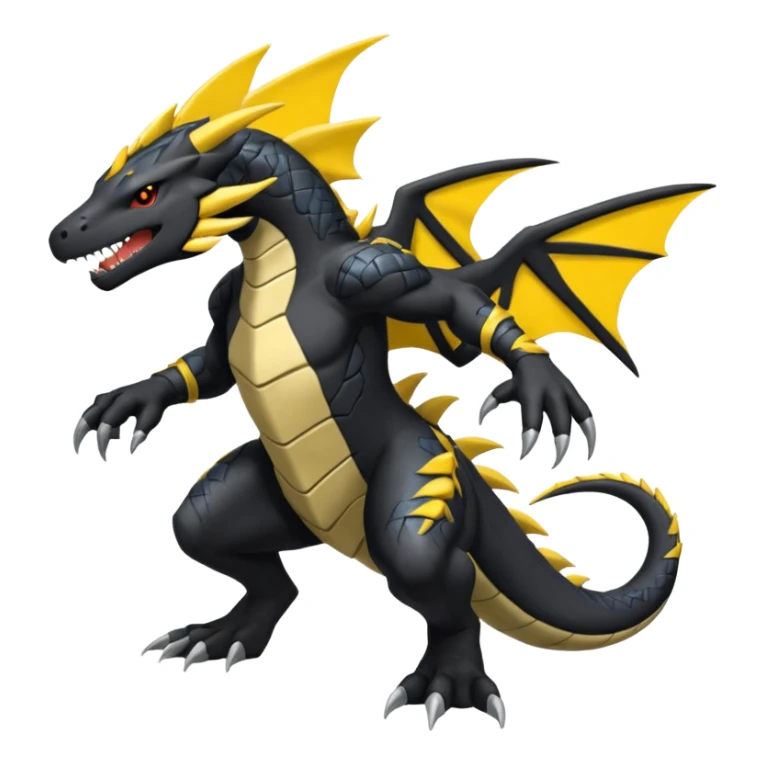 Salandit-Zekrom-Nargacuga-fusion (full body) sticker