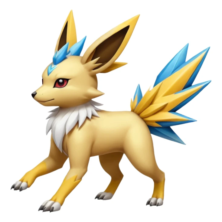 Jolteon-Cobalion-Latios-Zorua-fusion sticker