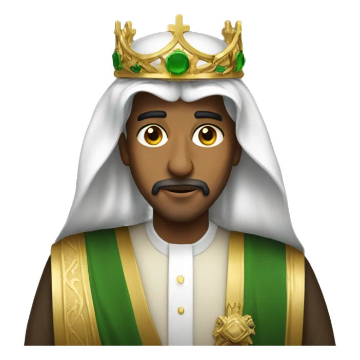 King of Saudi Arabia  sticker