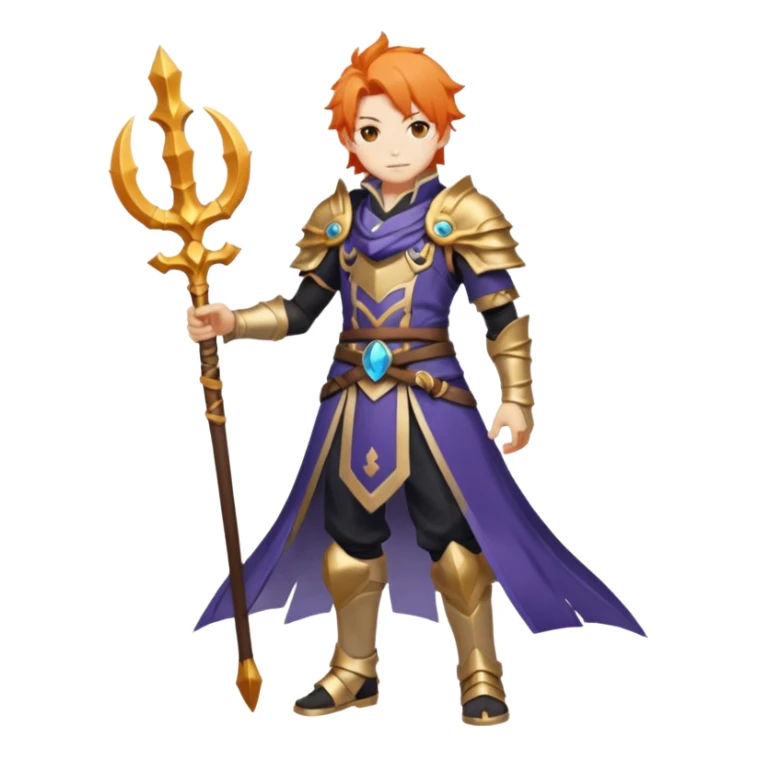 Diluc Ragnvindr (from Genshin Impact) (full body) sticker