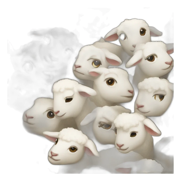 Cult of the lamb sticker