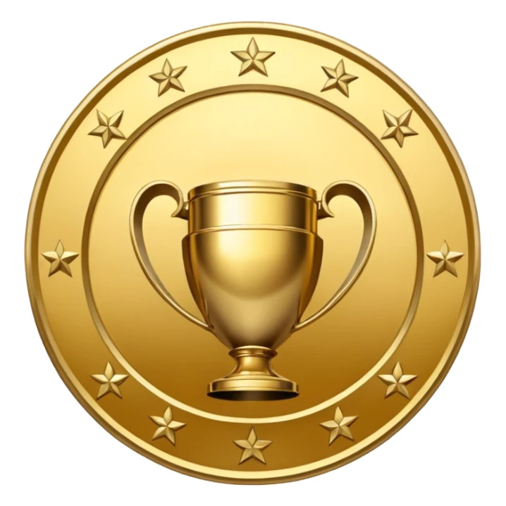 Champion League logo sticker